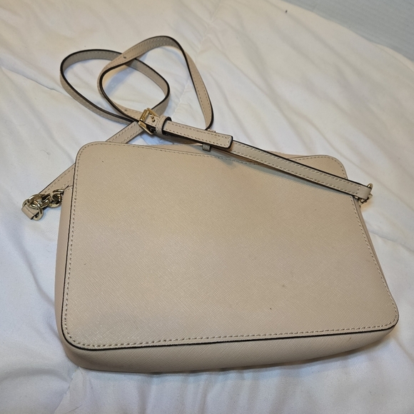 MICHAEL KORS Jet Set East West saffiano faux-leather Med-Sz Nude Shoulder bag - Picture 5 of 9